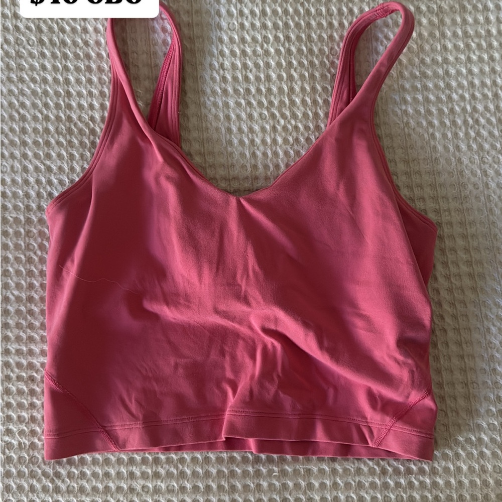 lululemon pink align tank